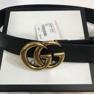 Black Double G belt